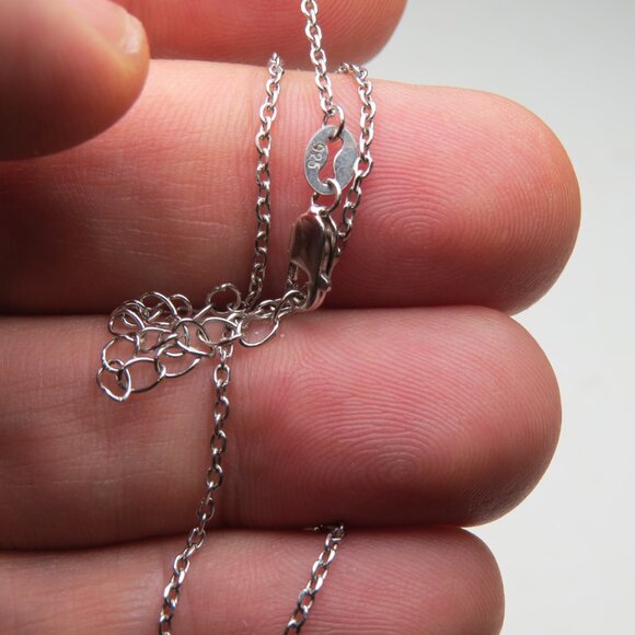 *925 Sterling Silver Chain Necklace - Picture 3 of 3